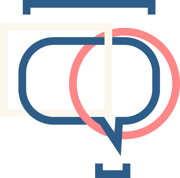 logo op zwart donkerblauw